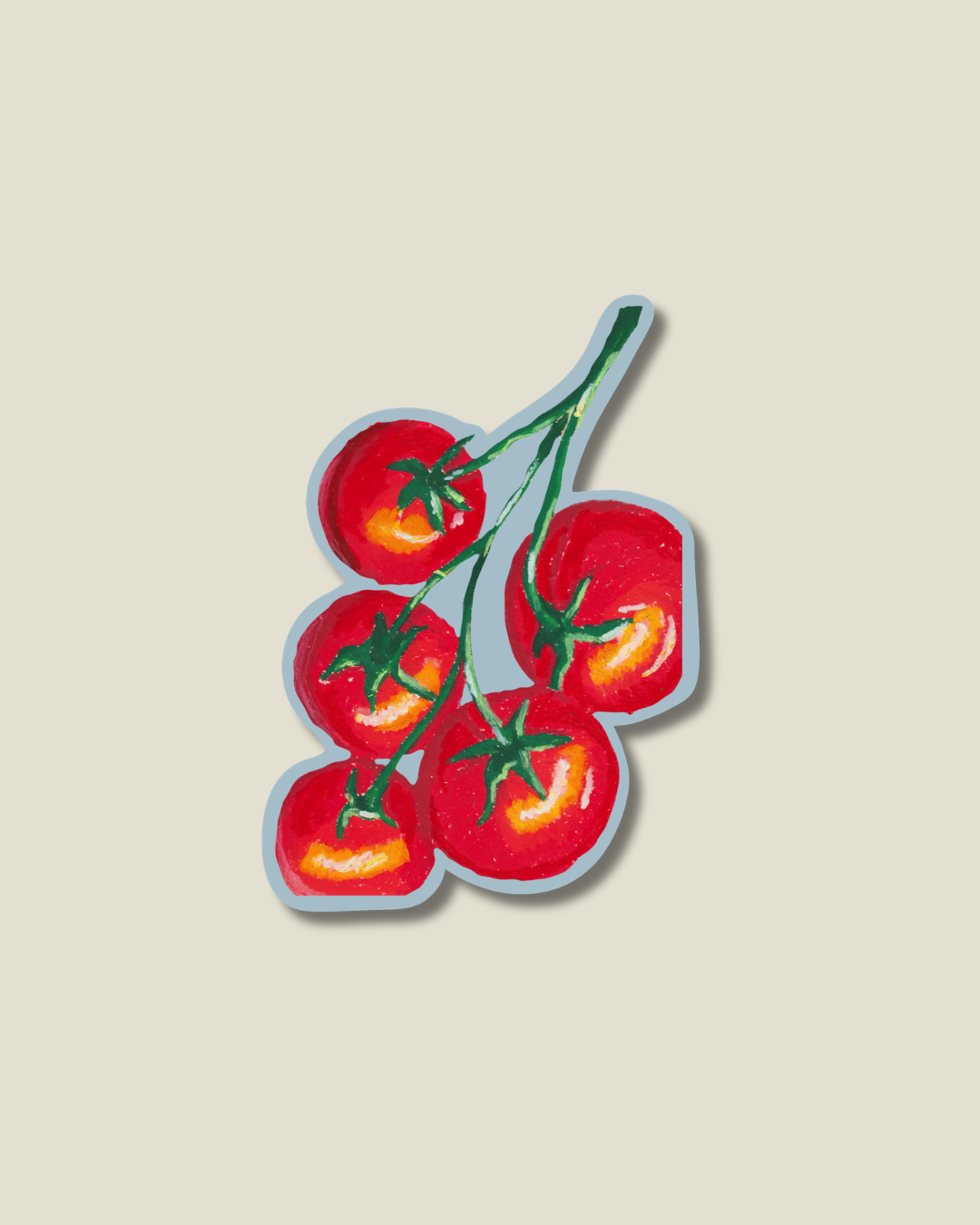 Tomatoes Vinyl Sticker