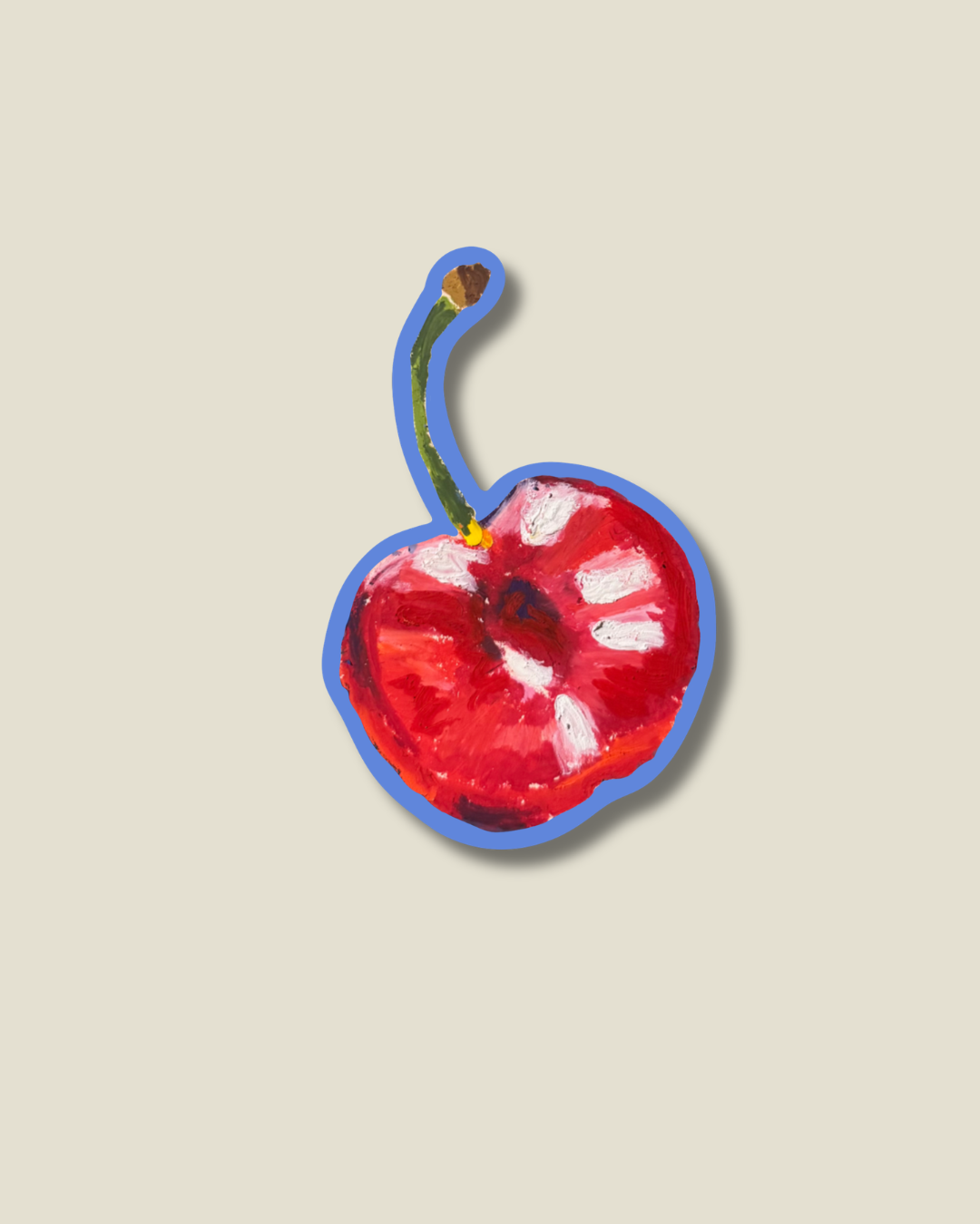 Cherry Vinyl Sticker