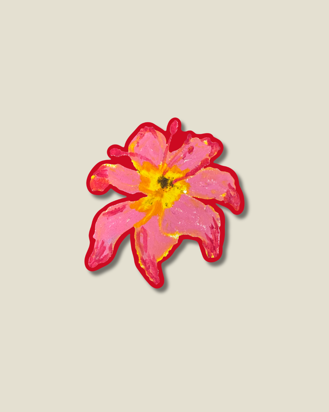 Lily Vinyl Sticker