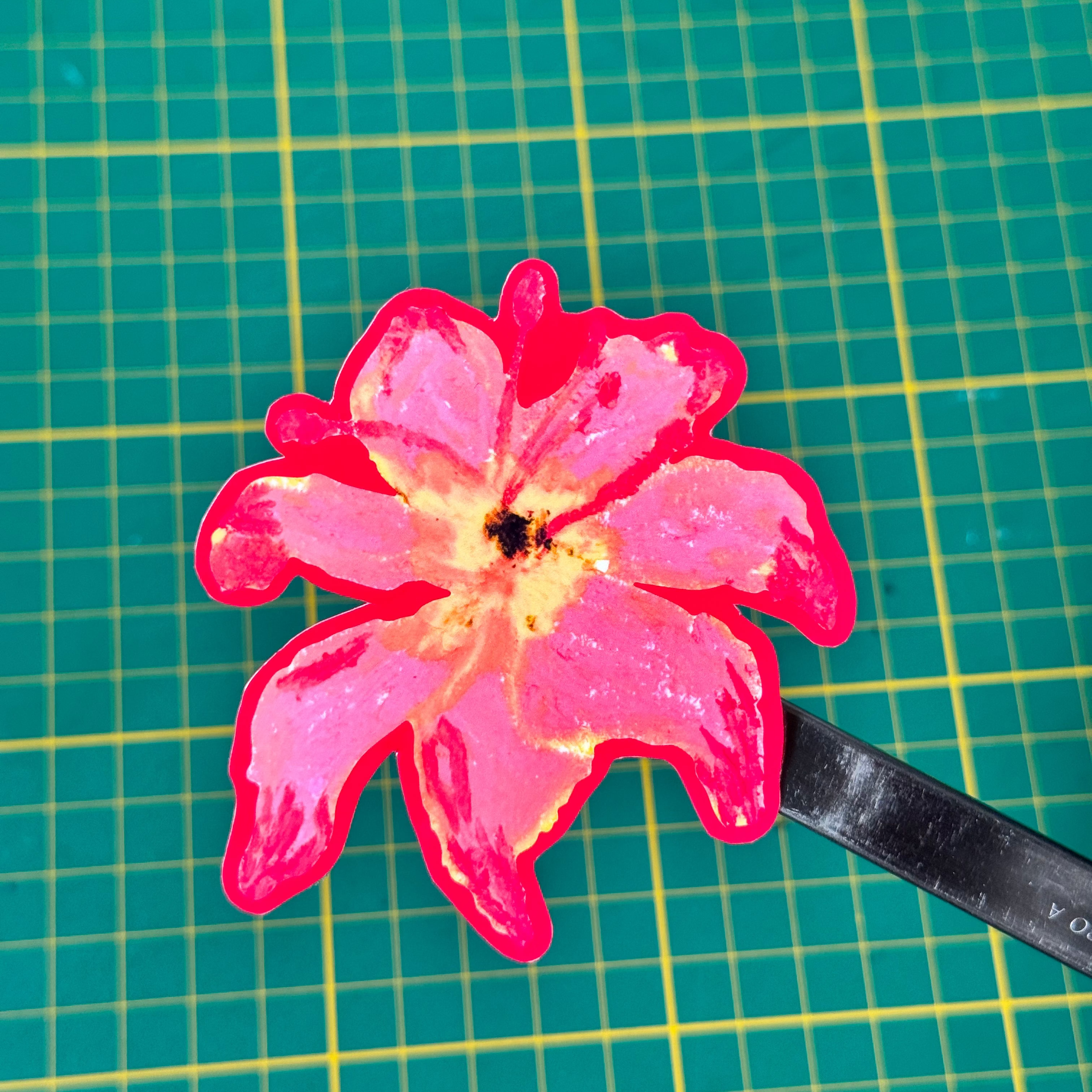 Lily Vinyl Sticker