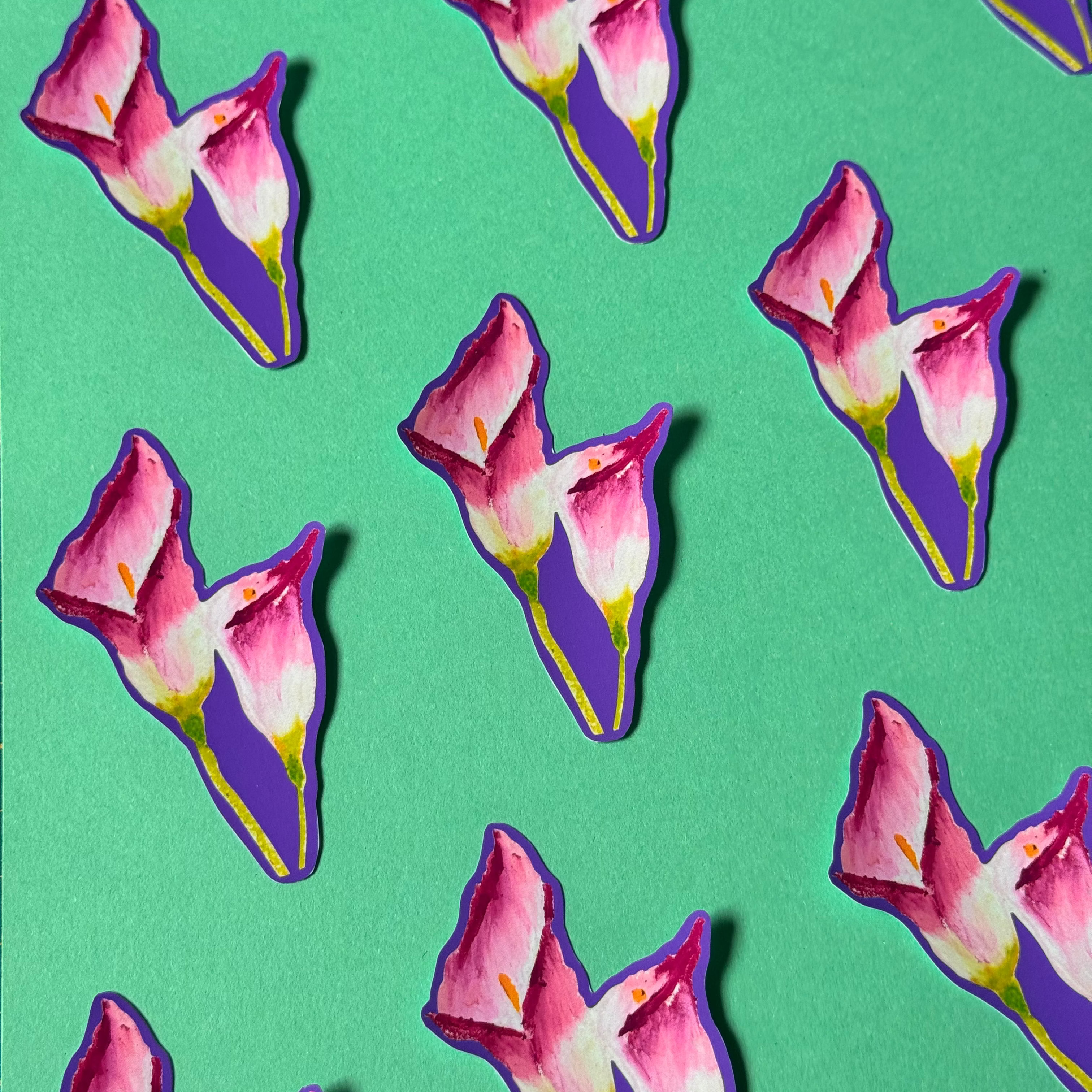 Tulips Vinyl Sticker