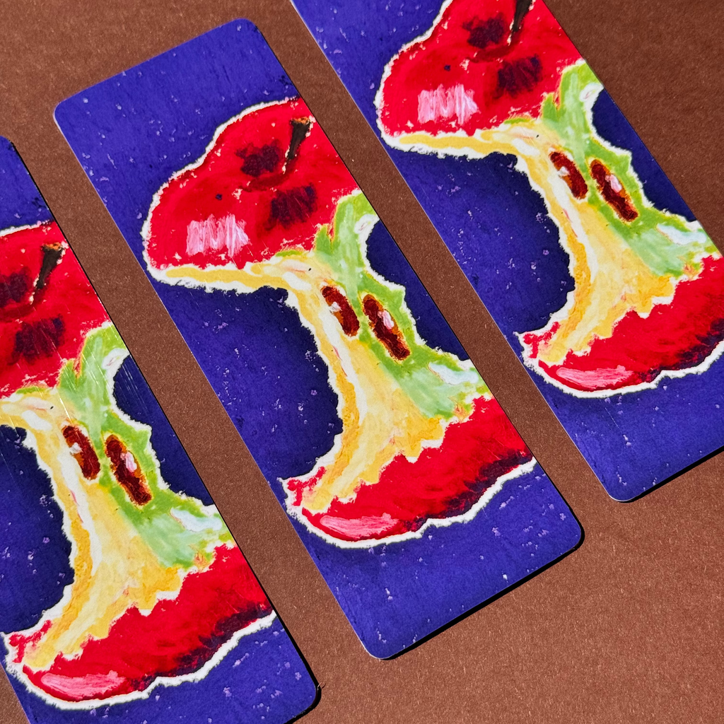 Bookmark Eaten Apple
