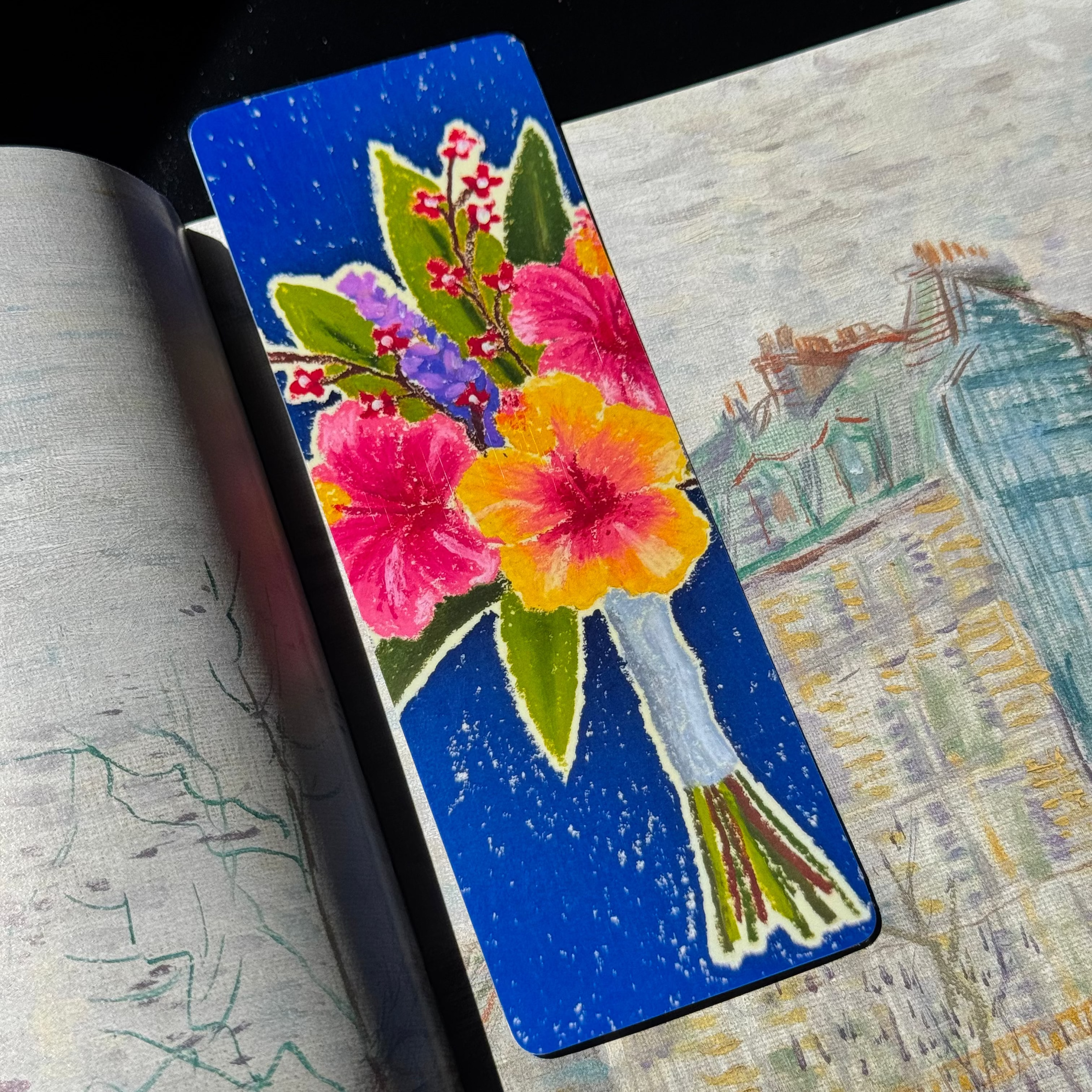Bookmark Flower Bouquet